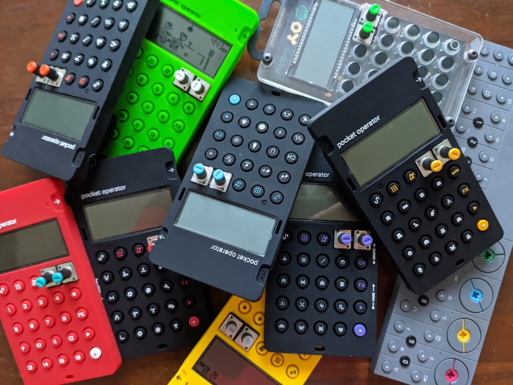 pocket operators - teenage engineering