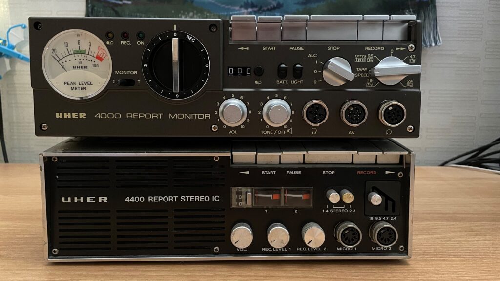 Uher 4000 Report Monitor Audio Tape Recorder