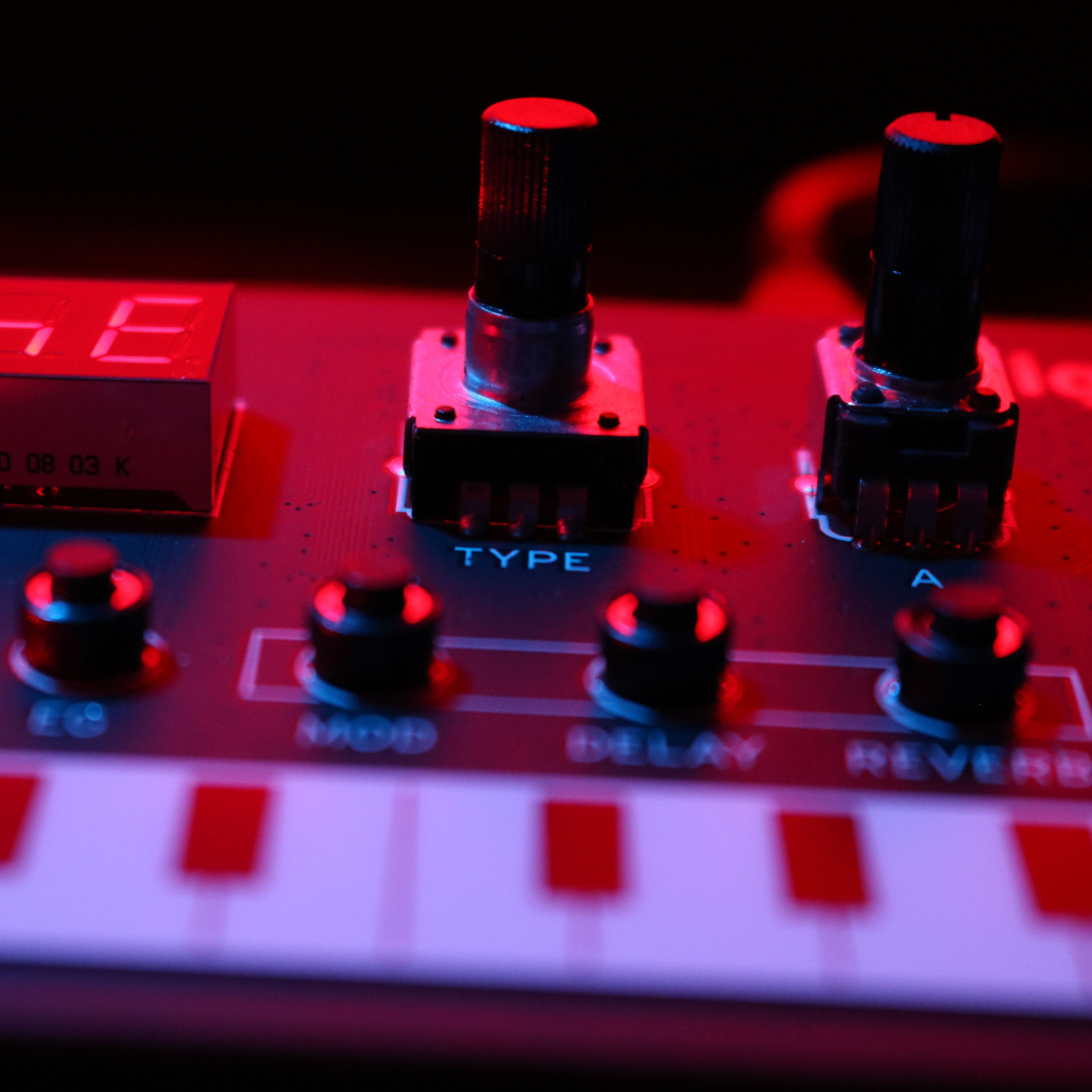 Red Color Stands For Korg Volca Sample Sampler Korg Volca Mix - Made in USA