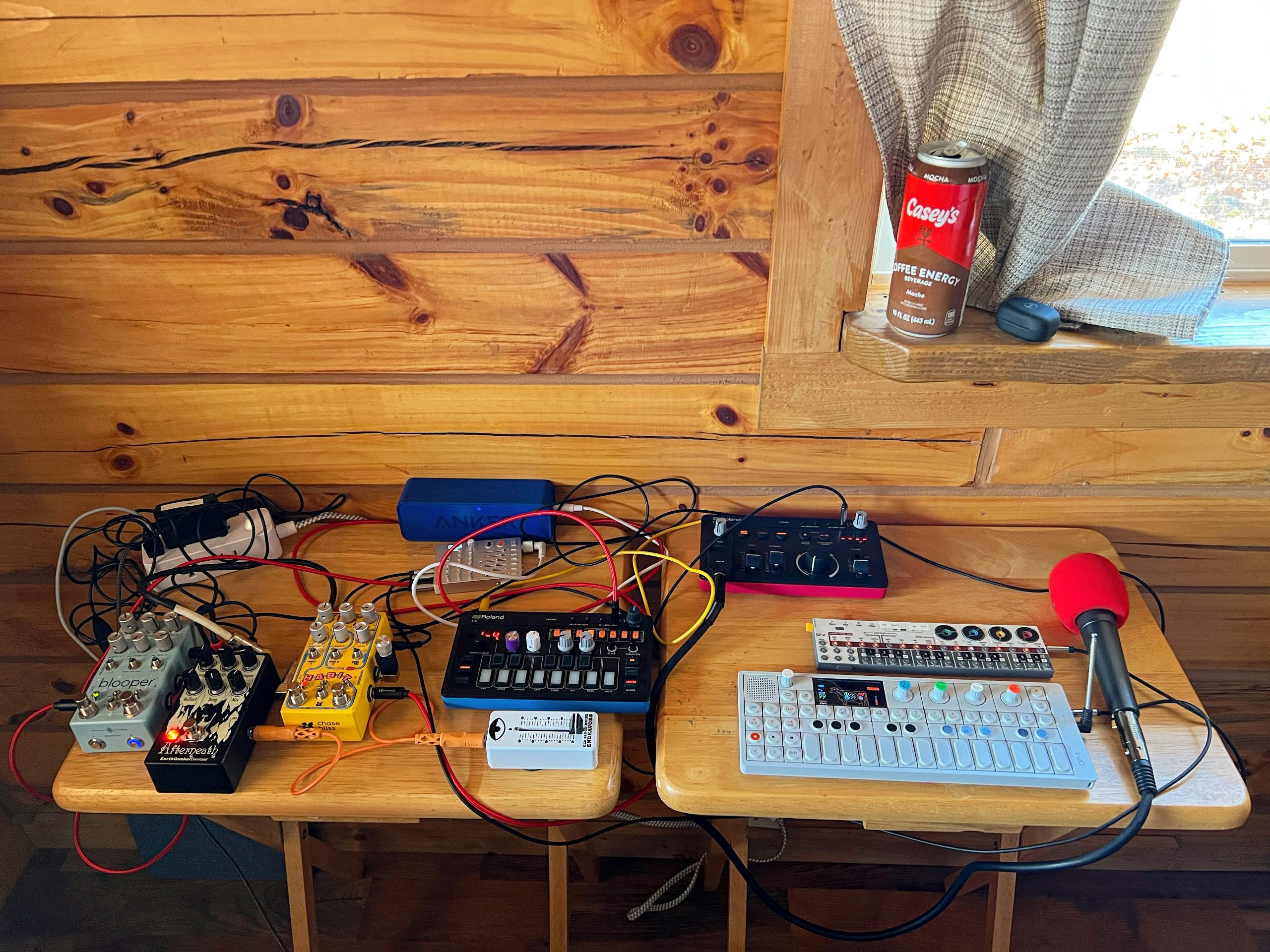 Teenage Engineering, Chase Bliss and Roland gear